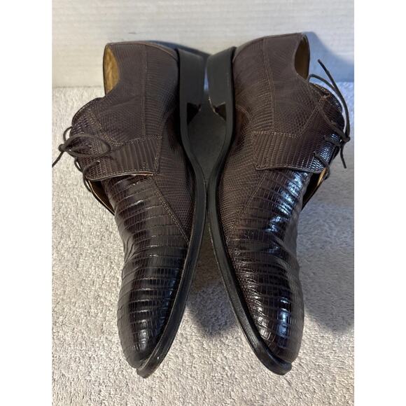 Traversi Genuine Tejus Lizard Skin Slip-Ons Size 13 M main image 3